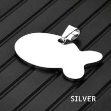 1 件个性化猫狗 ID 标签 - 自定义名字刻字有趣酷炫不锈钢雕刻可爱独特标签 - 彩色 - 查看 8