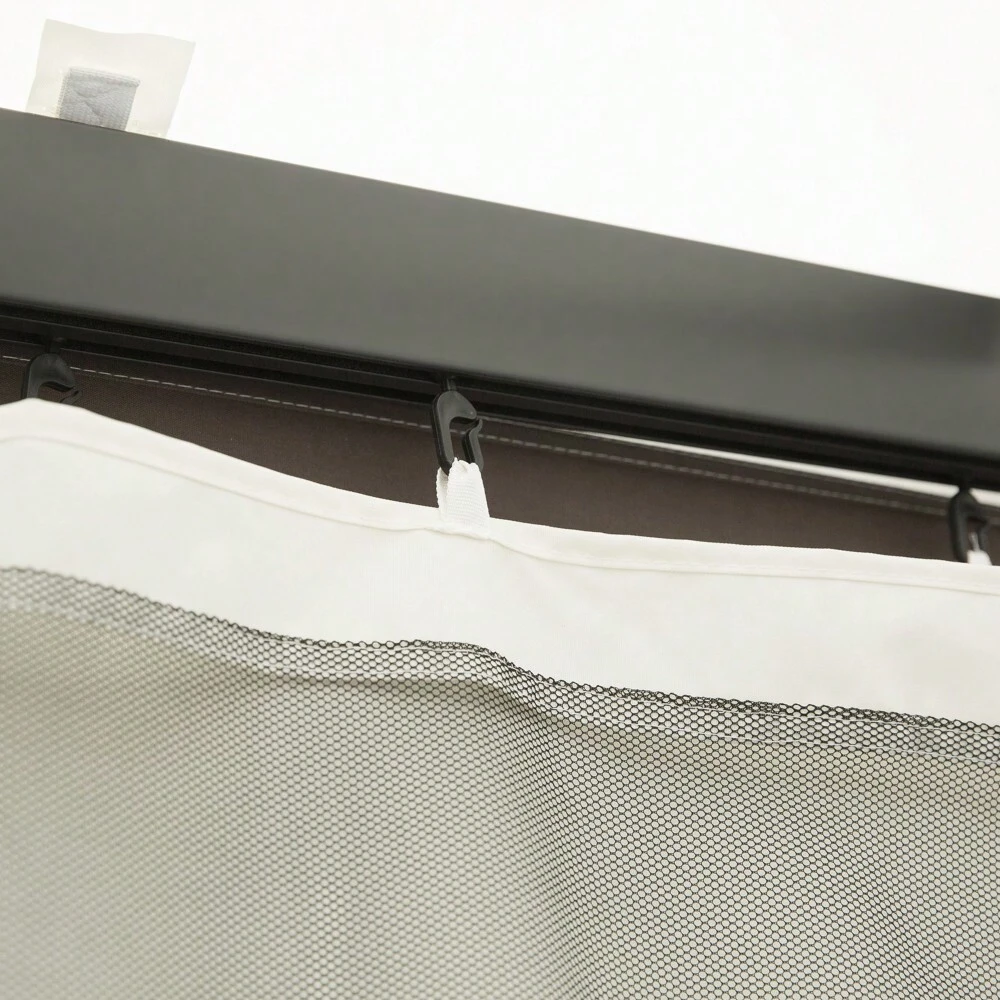 Outsunny 10' X 13' Replacement Mesh Sidewall Netting For Patio Gazebos