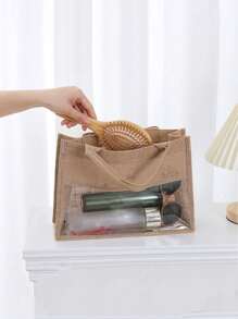 Túi đay trong mờ cổ điển tùy chỉnh, Túi xách du lịch bãi biển Túi tote thông thường, Túi quà tặng tiệc cưới, Túi xách dung tích lớn, Thích hợp cho mọi mùa làm quà tặng cho bạn bè và gia đình, Di động, Đa chức năng, Đa năng, Sức chứa lớn, Nhẹ, Chức năng, Thiết thực, Đa mục đích, Nhiều màu sắc, Dễ thương, Đáng yêu, Kawaii, Y2K, Cảm giác kỳ nghỉ / Kỳ nghỉ, Giải trí, Đi làm, Công sở thường ngày, Tùy chỉnh, Cá nhân hóa, Độc đáo, Tùy chỉnh, Túi du lịch, Túi tote lớn, Bạn gái, Bạn trai, Gia đình, Bạn bè, Cho hoạt động ngoài trời / Đi chơi / Du lịch / Đi bộ đường dài / Sân vận động / Thể thao / Leo núi, Cho công việc / Đi làm / Công việc / Văn phòng, Kỳ nghỉ - Nhiều màu - Xem 8