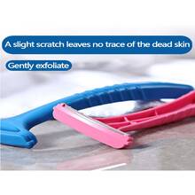 1/2 件足跟老茧去除器，1 件足部护理工具死皮去除器老茧刮刀，修脚工具，脚跟打磨机，家庭足部护理工具专业 Pedi 足部护理，非常适合死皮、硬裂干燥皮肤的理想礼物足部打磨工具足部刷子 1 件脚部死皮去除护肤工具塑料便携式修脚锉，专业修脚工具 - 粉紅色 - 查看 6