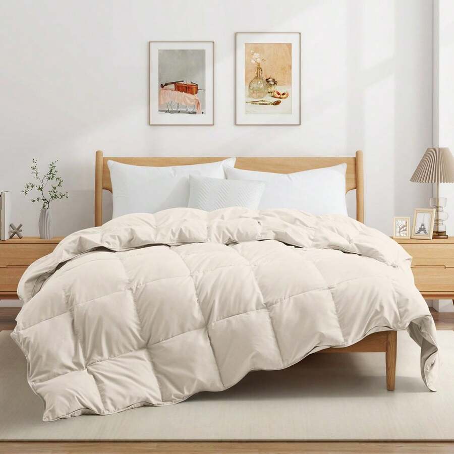 Peace Nest Puredown Lightweight White Goose Feather Down Comforter