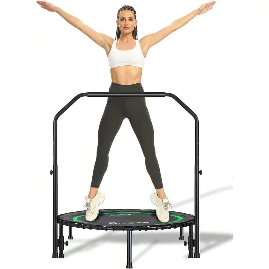 200 KG Rebounder Mini Trampoline For Adults, Indoor Small Rebounder