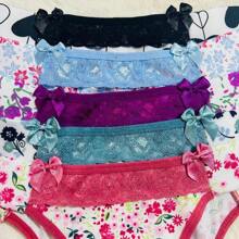 Kit Of 5 Comfort Panties With Assorted Prints For Everyday Use - 彩色 - 查看 6