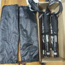 Gậy đi bộ đường dài bằng hợp kim nhôm có tay cầm bằng xốp EVA siêu nhẹ có thể gập lại, có bao bì hộp giấy. Thích hợp cho cắm trại, đi bộ đường dài ngoài trời, tụ tập bạn bè, đi chơi gia đình - Đỏ - Xem 16