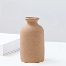 1 件简约陶瓷花瓶 - 非常适合农舍装饰、客厅、架子、桌子、书架、壁炉架和入口 - 彩色 - 查看 8