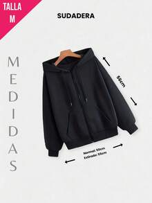 CONJUNTO PANTS BÁSICO PARA DAMA SUDADERA CON CAPUCHA Y PANTALÓN LARGO TIPO JOGGER CON BOLSILLOS - Burdeos - Ver 4