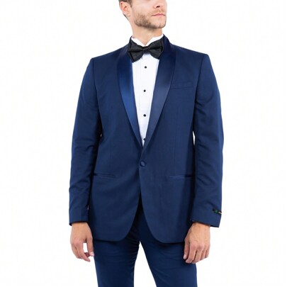 Mens Tuxedo Jacket Blazer Separate With Satin Shawl Collar Formal Jacket Only