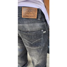 Original Plus Size Men's Dazzling Balloon Jeans Wide Leg Pants