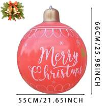Đồ trang trí bóng bơm hơi Giáng sinh PVC khổng lồ 24 inch Đồ trang trí Giáng sinh khổng lồ 24 inch Bóng thấp Đồ trang trí sân vườn ngoài trời cỡ lớn Đồ trang trí sân vườn ngoài trời Đồ trang trí bóng Giáng sinh bền và có thể tái sử dụng cho bãi cỏ, vườn và hiên nhà - Nhiều màu - Xem 19