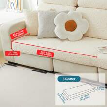 1 st Stretch Jacquard Sofahoes, Machinewasbaar, Anti-Kattenkrab, Meubelbeschermer Sofahoes, Moderne 3/4 Sofa + Chaise Lounge Kussenset Voor Slaapkamer, Kantoor, Woonkamer