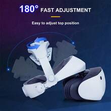 For PlayStation VR2 Headband PS VR2 Glasses Retractable Adjustable Headband Non-Slip Comfortable Weight Reduction Headband Expansion Accessories - PS VR2 Adjustable Head Strap - View 5