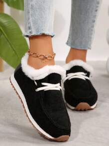 Neue Mode Dicksohlige, wasserdichte & warme, retroexportierte Damenstiefel, Paar-Modelle, rutschfeste Schneestiefel mit weicher Sohle, atmungsaktiv zum Schlüpfen, geeignet für Frühling, Herbst und Winter