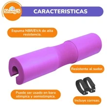 Shang's Protective Pad For  Bar Gym Neck Protector - Purple - View 3