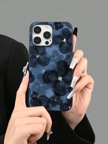 1pc Floral Pattern Phone Case, Compatible With All Apple IPhone Models, Best Gift For Friends, Family And Girlfriends - Multicolor - View 6