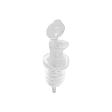 Plastic Dispenser Nozzle With Cap Color:Transparent - 白色 - 查看 3