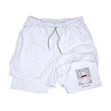 Short Dry Fit Academia Fitness Stay True Statue Street - 白色 - 查看 1