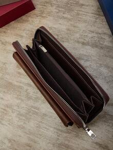 HOVI'S Túi xách tay cổ điển đơn giản dành cho doanh nhân, dung tích lớn, giải trí, đi làm, ví điện thoại di động, quà tặng Halloween, Giáng sinh cho nam, thu đông, du lịch, ngày lễ, thực tế, sinh viên, lễ tạ ơn, quà tặng cho nam, túi xách cho nam, túi xách cho nam, quà tặng vui nhộn, ví đựng tiền xu, kỳ nghỉ, đi bộ đường dài, máy tính xách tay, đa chức năng, dùng ngoài trời, di động, thời trang, thường ngày, quà tặng cho bố, quà tặng cho bạn trai, túi đeo ngực cho nam, túi đeo hông cho nam, túi đeo chéo, túi đeo vai, túi da, túi đeo hông, túi đeo hông - màu nâu - Xem 6