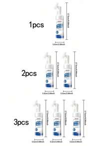 jakehoe 1/2/3pcs White Shoe Foam Cleaner, Multi-Function Stain Remover For Yellowed Shoes, Portable Shoe Care Cleaning & Deodorizing, Includes Christmas Decoration As Gift (Random Style) - Multicolor - View 8