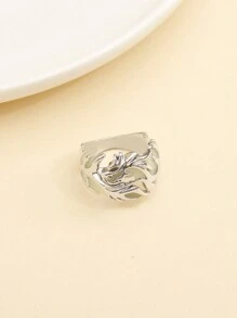 1入流行夜光龍形可調戒指,男女適用於日常佩戴 - 彩色 - 查看 2