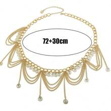 Coin Charm Waist Chain