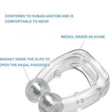 3pcs Magnetic Anti Snoring Nose Clip To Improve Sleep Quality - White - View 4