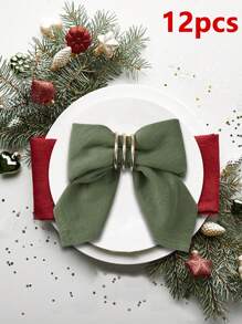 2/6/12/300pcs Solid Color Napkins, Suitable For Kitchen, Dining Room, Picnic, Holiday Party