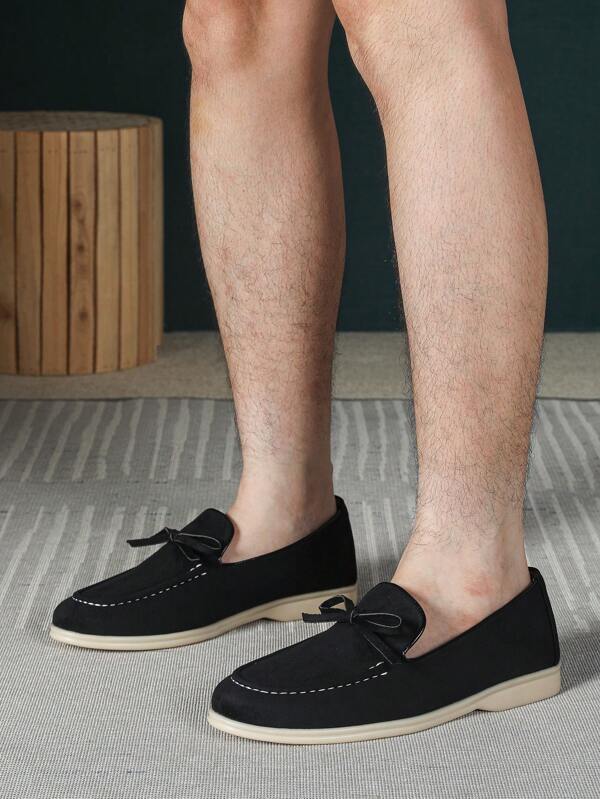 Mocassini da uomo 2024 autunno inverno, nuovi mocassini versatili da uomo, stile britannico per occasioni formali, scarpe piatte, casual, traspiranti, con suola morbida, realizzate a mano, taglie grandi 43-46