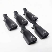 10pcs/Set Professional Nail Polish Remover, Easy For Artistic Manicure - Black - View 1