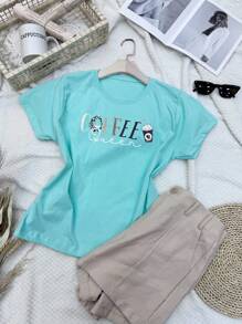 100% Cotton Women's Clothing - Blue - View 4