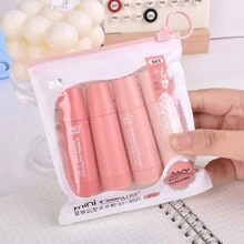 4 peças/conjunto de rolo de fita adesiva dupla face, cabeça telescópica giratória, suprimentos para scrapbooking adulto, fita fotográfica para scrapbooking, manual, diários e artesanatos para scrapbooking de cartão