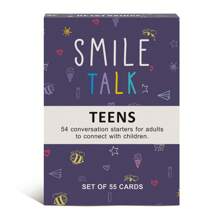 HEART BRIDGE 1 Box, Teenage Dialogue Card Game, Tabletop Game, Family Interactive Tool, Thought-Provoking & Encouraging Self-Expression, Halloween/Christmas/Children's Day Gift, Suitable For Game Night | Size: 3.54in X 2.56in X 0.75in || 55 Cards - Dusty Purple - View 3