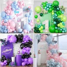 18/12/10/5-Inch Latex Balloons In Various Colors, Matte Balloons, Metal Balloons For Birthdays, Anniversaries, Wedding Party Decorations, Christmas And Halloween Decorations
