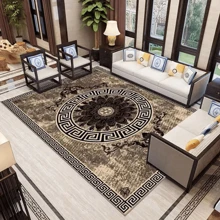 1 tấm thảm trang trí trong nhà họa tiết hình học phong cách Châu Âu, thảm trải sàn phòng khách, thảm trải sàn phòng ngủ, thảm trải sàn đầu giường chống trượt, thảm trải sàn phòng ăn, thảm trải sàn bếp, tấm lót ghế văn phòng, thảm chùi chân, thảm tập bò cho bé, chăn dã ngoại, thảm cắm trại ngoài trời, thảm trải sàn hành lang văn phòng - Nhiều màu - Xem 1
