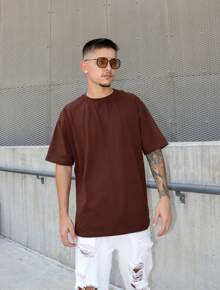 Women T-Shirts - Rust Brown - View 4
