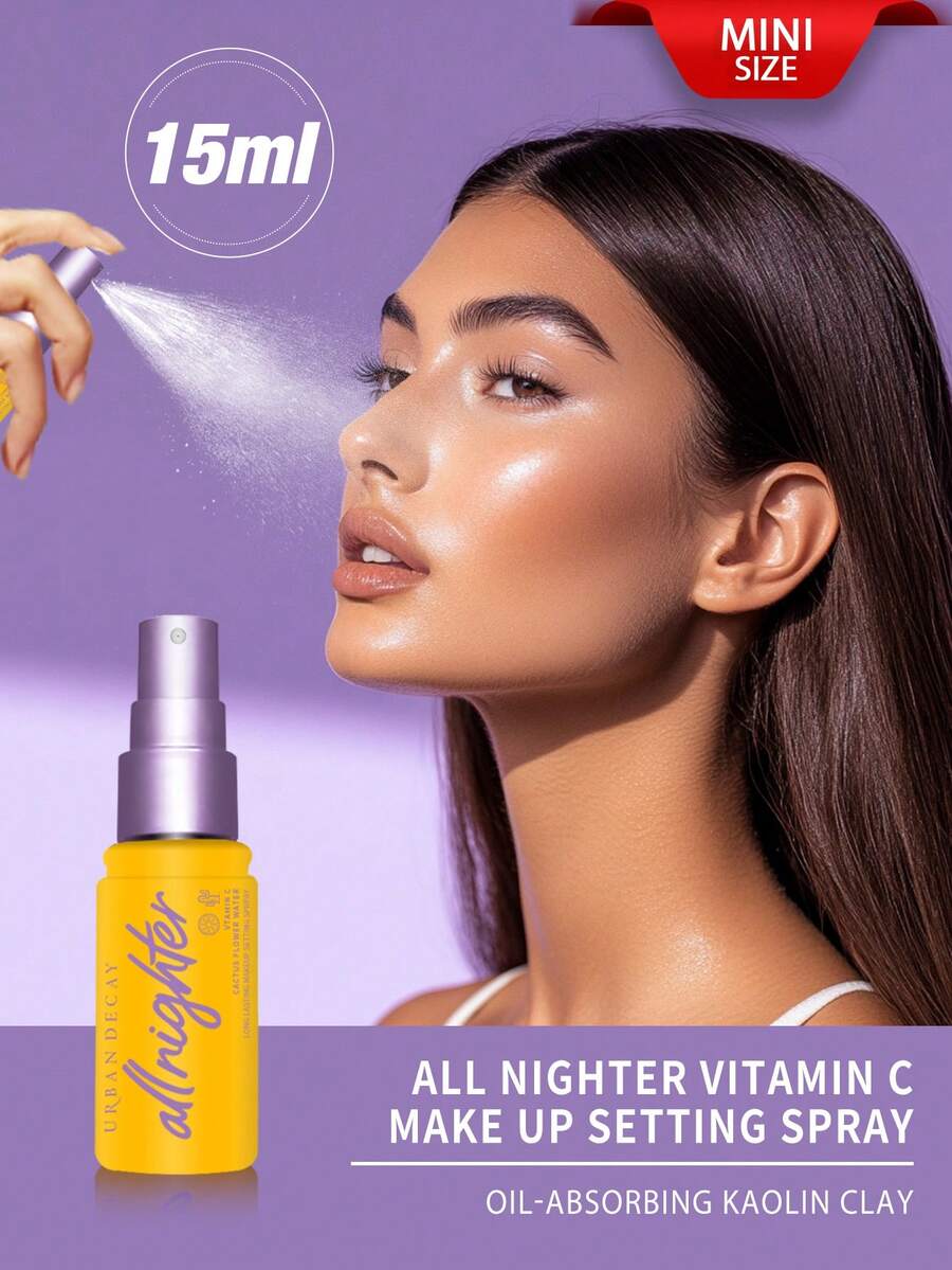 Urban Decay رذاذ تثبيت للبشرة مرطب بفيتامين سي طوال الليل شي إن