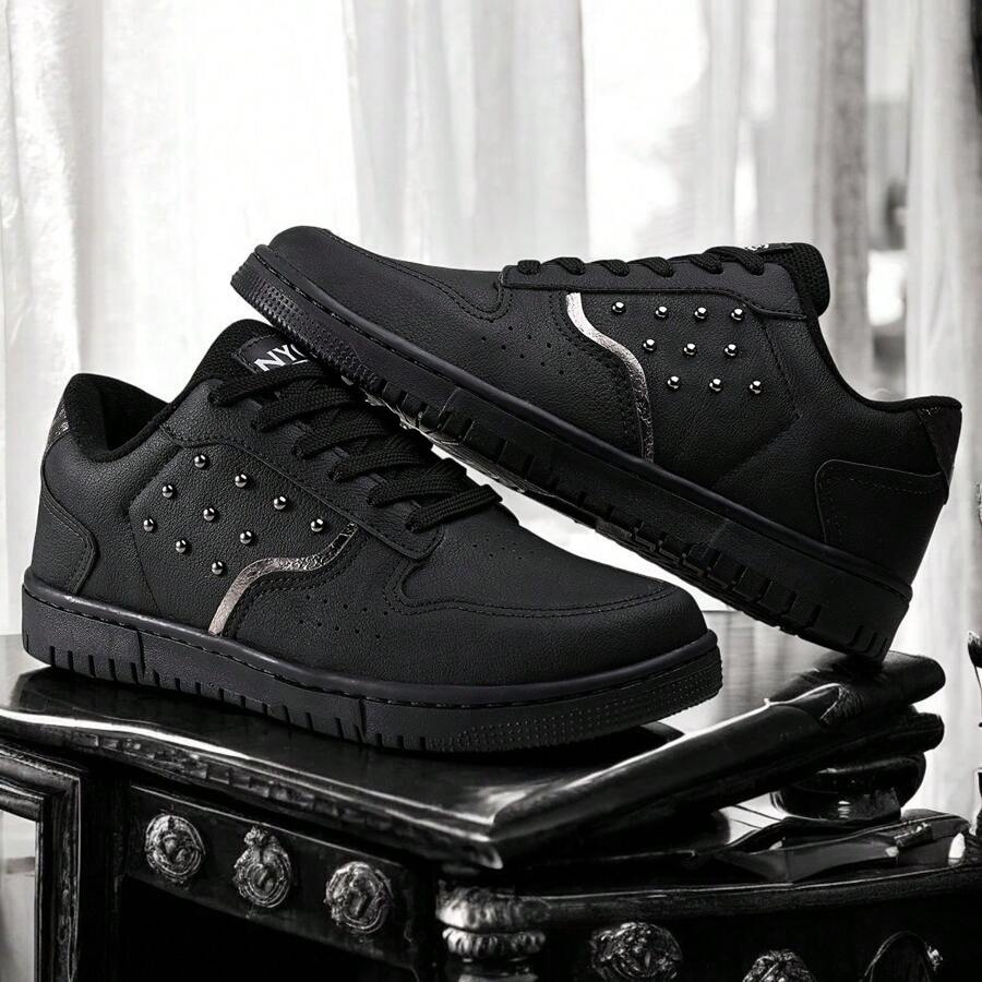 Women Wedge Sneakers - màu đen - Xem 1