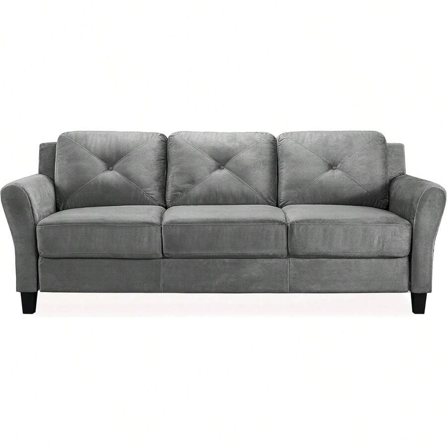 Harrington Sofa In Grey, Dark Grey SHEIN USA