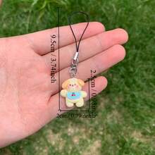 1 móc khóa điện thoại di động hình động vật hoạt hình dễ thương, móc khóa sáng tạo cá nhân hóa, mặt dây chuyền ba lô, phụ kiện cho cặp đôi và bạn thân, quà tặng sinh nhật nhỏ - Nhiều màu - Xem 7