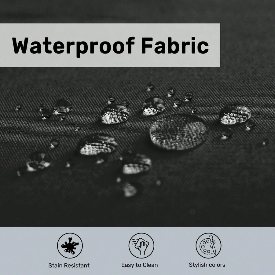 Kosydown Waterproof Square Patio Seat Cushions 4 Pack 18.5x16x3 Indoor