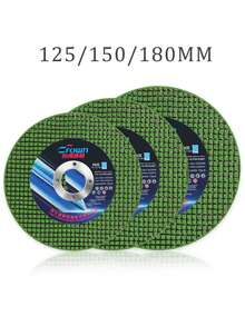 5 pezzi Dischi da taglio in metallo da 125/150/180mm per smerigliatrice angolare, mole abrasive per acciaio inossidabile, lame resinose da 5/6/7 pollici
