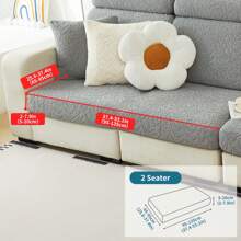 1 st Stretch Jacquard Sofahoes, Machinewasbaar, Anti-Kattenkrab, Meubelbeschermer Sofahoes, Moderne 3/4 Sofa + Chaise Lounge Kussenset Voor Slaapkamer, Kantoor, Woonkamer