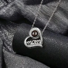 Collar con proyección nano de fotos a color personalizadas, recuerdo personalizado, regalo de recuerdo de vacaciones para mamá y la madre