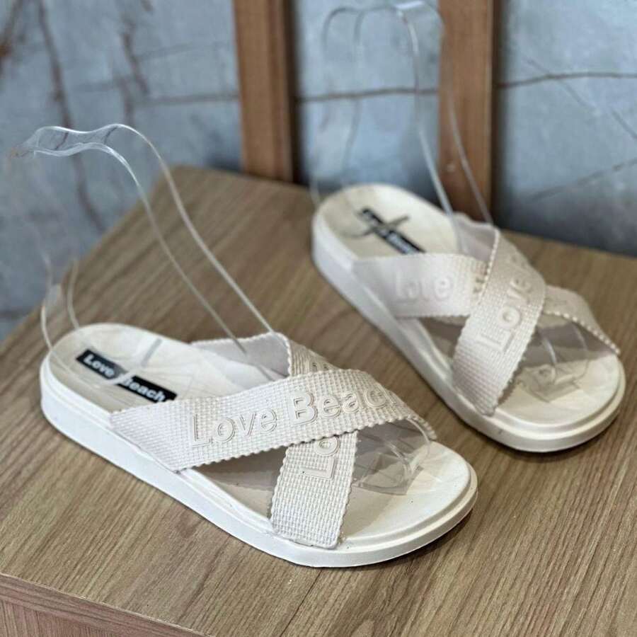 Women's Papete Love Casual Soft Fashion Premium Basic Everyday Sandals - 白色 - 查看 1