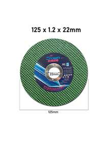 5 pezzi Dischi da taglio in metallo da 125/150/180mm per smerigliatrice angolare, mole abrasive per acciaio inossidabile, lame resinose da 5/6/7 pollici