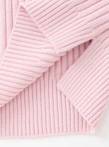 Balabala Jersey de punto para niñas, dulce y cálido, tipo suéter para otoño/invierno 2024