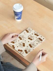 Ayotu Cherry 保护壳兼容三星 Galaxy Tab/IPad、IPad 第 9/8/7 代 10.2 英寸、新款 IPad 第 10 代保护套、具有自动唤醒/睡眠功能、四角防摔 - 彩色 - 查看 4