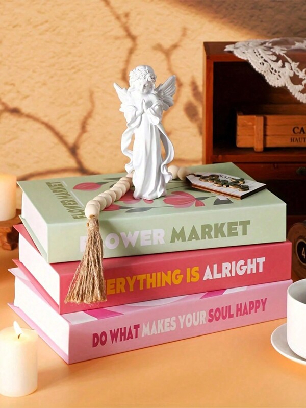 1pc/3pcs Retro Fake Books, Decorative Books, Props For Bookcases In Cafes/Hotels, Photo Shoot Accessories, Conversion Model For Movies & Videos Best Gifts Birthday Graduation
