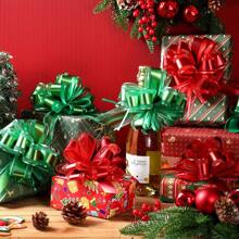 20 Pieces Large Christmas Pull Bows Ribbon Gift Bows Gift Wrap Bows Wrapping Christmas Bows For Xmas Presents Wedding Party Basket Holidays Decoration,Christmas Valentine Day - Multicolor - View 8