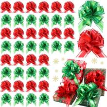 20 Pieces Large Christmas Pull Bows Ribbon Gift Bows Gift Wrap Bows Wrapping Christmas Bows For Xmas Presents Wedding Party Basket Holidays Decoration,Christmas Valentine Day - Multicolor - View 10