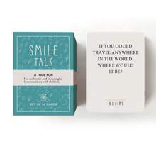 1 张、HEART BRIDGE 微笑对话亲子游戏卡、真实而有意义的创造性思维对话、强大的家庭互动工具、派对娱乐、圣诞节/、适合家庭聚会和游戏之夜 | | 尺寸：3.54 英寸 X 2.56 英寸 X 0.71 英寸 | | 54 张卡片|、课堂游戏、派对游戏、学习玩具 - 綠色 - 查看 3